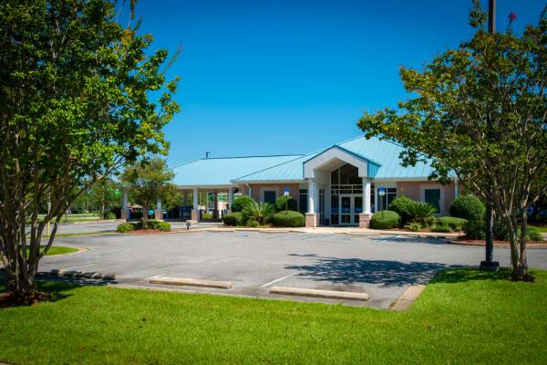 exterior view of the Blue Angel Pkwy branch